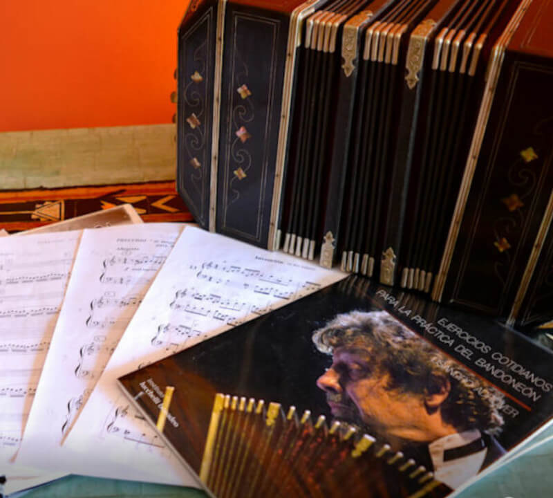 Lezioni di bandoneón in Italia - La Bottega del Bandoneón