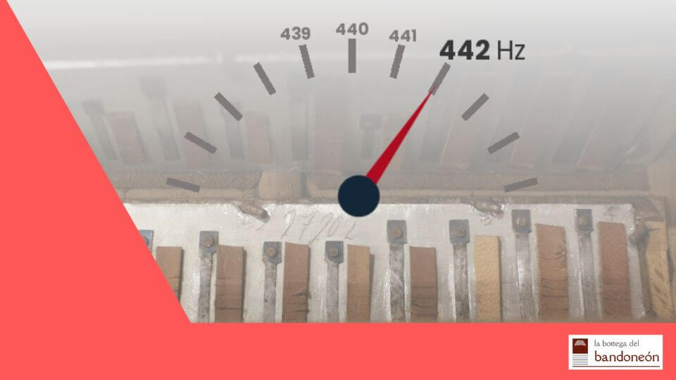 Perché l'accordatura del bandoneón viene eseguita a 442 Hz?